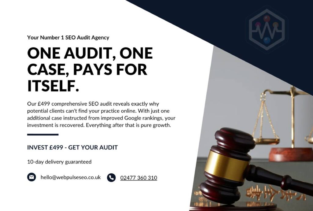 SEO Audit For Law Firms With Web Pulse SEO